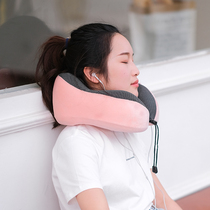 u-shaped Pillow Travel Portable Pillow Cervical Vertebra Neck Pillow Back Pillow Neck Pillow Foldable Airplane Car Neck Pillow