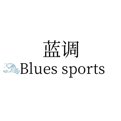Blues sports 蓝调大码泳衣