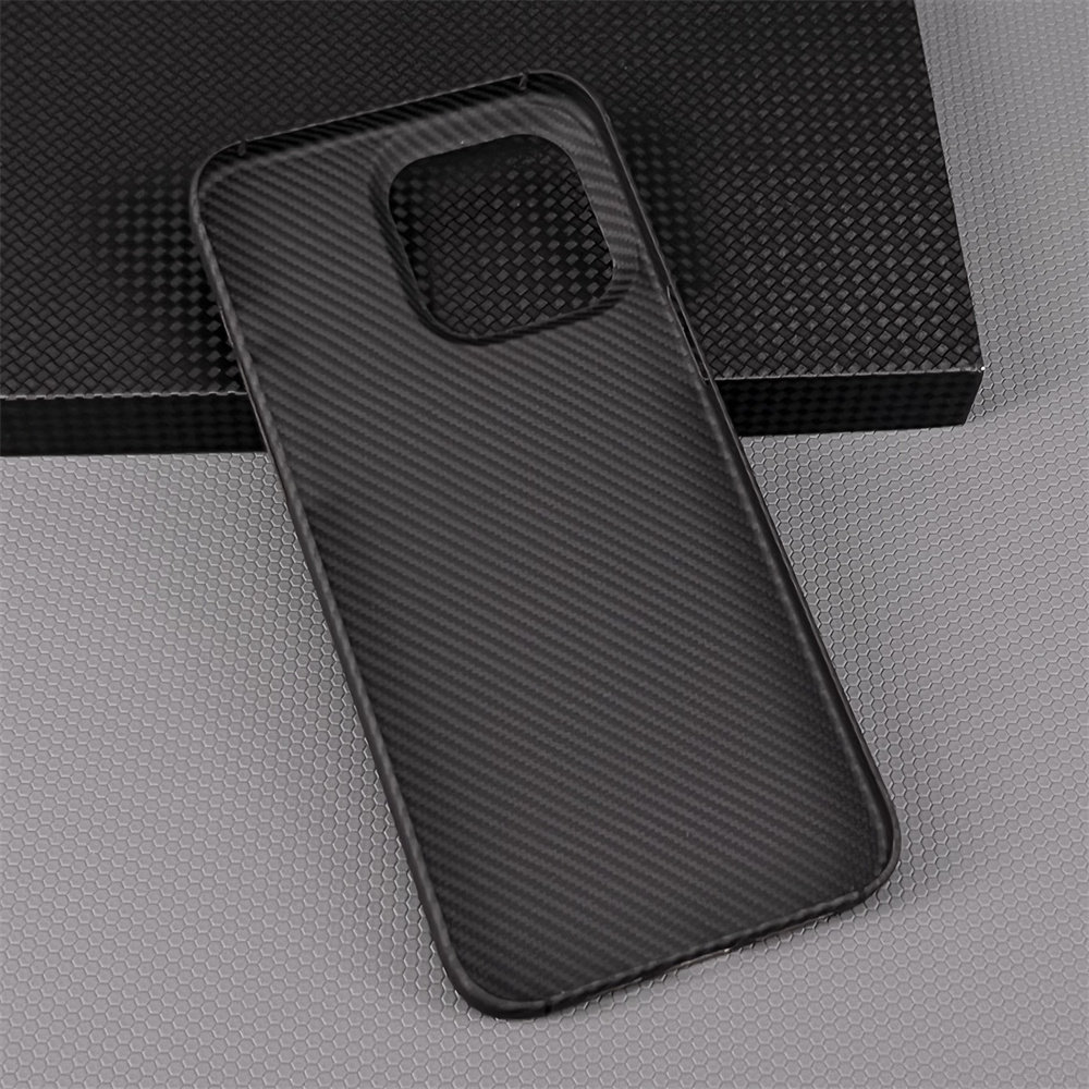 Защитный чехол из кевлара для Apple iPhone 15 Pro Max, матовый черный