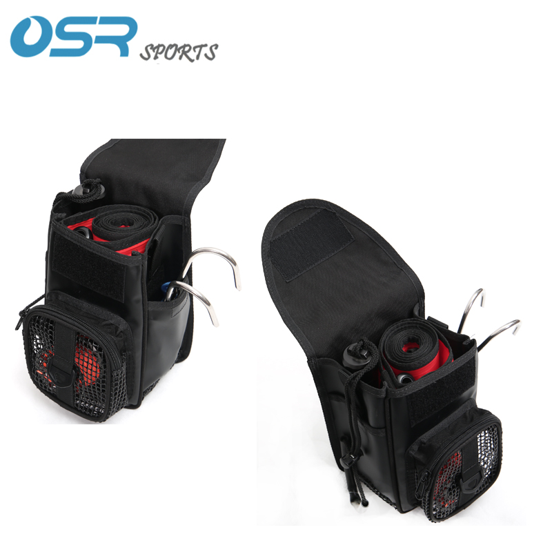 Scuba diving back fly BCD elephant net bag underwater storage bag flow hook hand mesh bag waist bag free diving