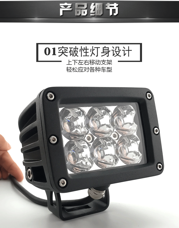 Đèn điện xe máy đèn led siêu sáng led đèn pin pin ba bánh đèn chiếu sáng chói không thấm nước bên ngoài cree 2020 led kenzo