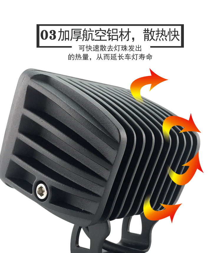 Đèn điện xe máy đèn led siêu sáng led đèn pin pin ba bánh đèn chiếu sáng chói không thấm nước bên ngoài cree 2020 led kenzo