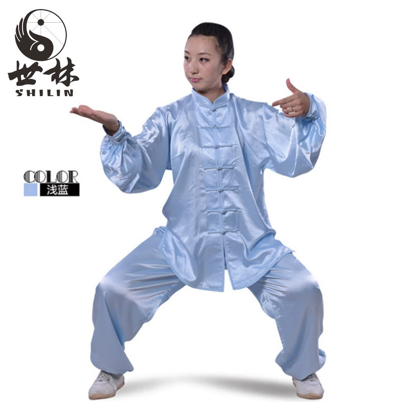 Quần áo Tai Chi mới giữa nam và nữ già và phụ nữ Tai Chiquan quần áo tập thể dục - Trang phục dân tộc