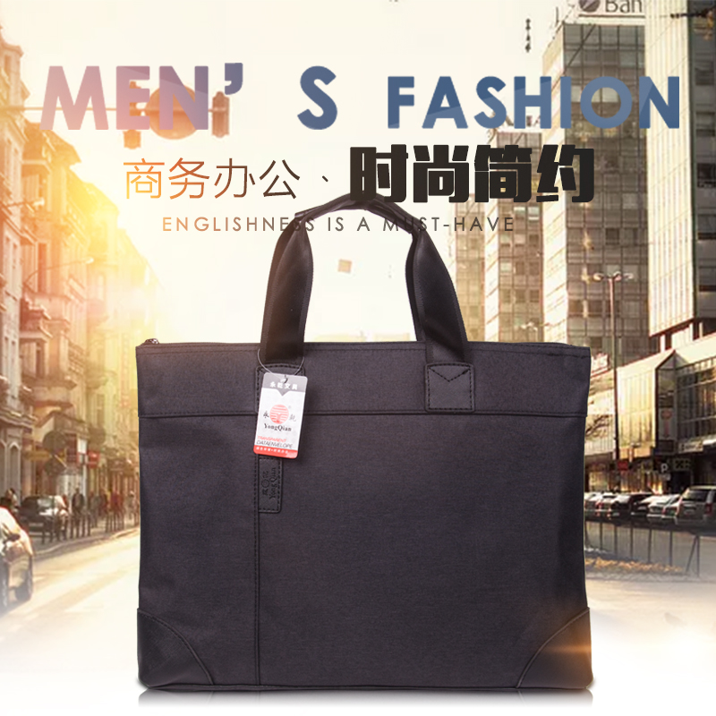 Men's Handbags Business Casual Briefcases Waterproof Oxford Cloth Men's Bags Canvas Bags Fashion New Laptop Bags