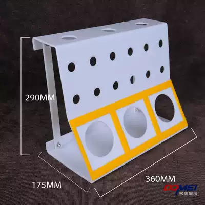 Small multifunctional floor drain display rack faucet bathroom cleaning equipment display rack angle valve drain Integrated Rack