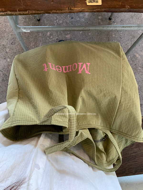 Amoment Tote Bag in the Same Style as Sister Teng, Green Lettered Nylon Large-Capacity Tote Bag, Casual Shoulder Bag for Women Amoment Tote Bag in the Same Style as Sister Teng, Green Lettered Nylon Large-Capacity Tote Bag, Casual Shoulder Bag for Women