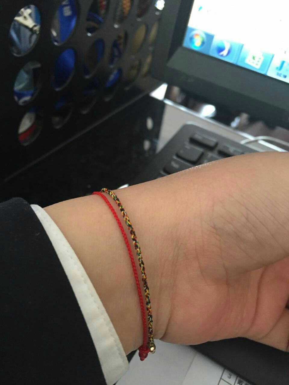 Bracelet de cheville Couple LOTUS COEUR - Ref 3103465 Image 15