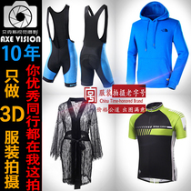 3D hollow three-dimensional clothing shooting for men and women flat hanging shooting white background pictures Amazon clothing Taobao photography