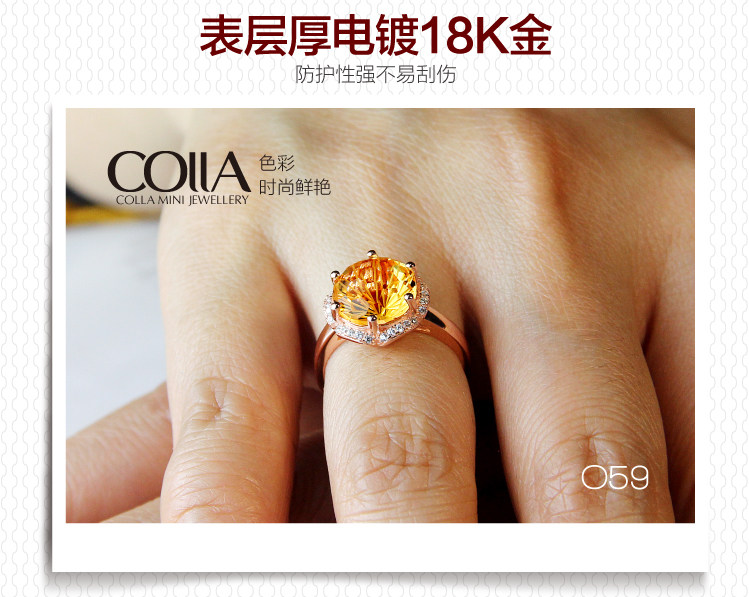 Bague Femme OTHER   en Cristal naturel pierre semi-precieuse - Ref 3086818 Image 21