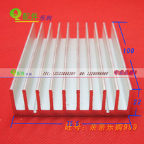 Aluminum heat sink power amplifier radiator cooling thickening heat sink 75 5*22 * 100MM