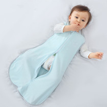 Newborn Baby Sleeping Bag Spring Summer Autumn Winter Season Universal style pure cotton sleeveless baby vest-style air-conditioned room anti-kick quilt