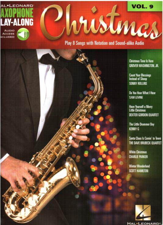 259-Master saxophone accompaniment Vol 9-Christmas Christmas 8 first