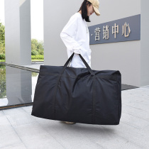 Woven bag Moving Pack Bag Containing Vintage Oxford Canvas Snake Leather Bag Thickened Luggage Bag Oversized Sachete Bag