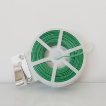 Tie the thread to tie the flowers the rope plant to bundle the butterfly clip