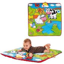Italian chicco Chicco farm music blanket 71508 newborn animal sound play game mat