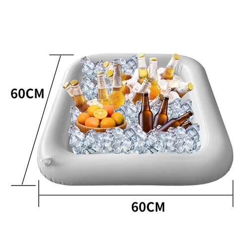 Плавающий поднос для бассейна с водой, игрушечный пикник, надувной барный подстаканник, поднос для салата, напиток, пляжный плавающий ряд кроватей