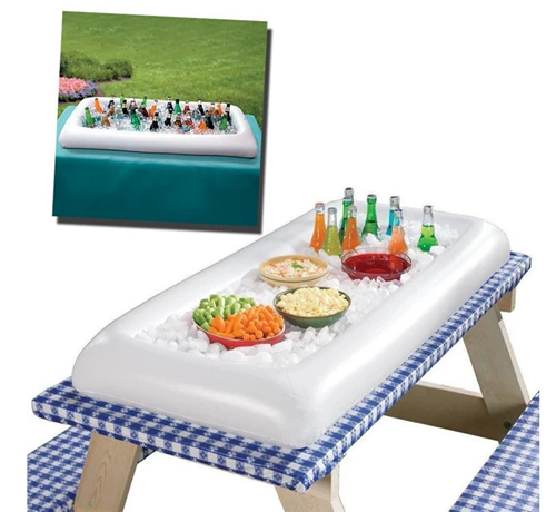 Плавающий поднос для бассейна с водой, игрушечный пикник, надувной барный подстаканник, поднос для салата, напиток, пляжный плавающий ряд кроватей