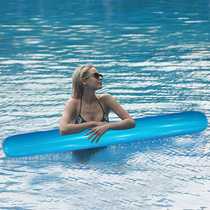 PVC water swimming stick adult outdoor floating stick inflatable auxiliary swimming buoyancy stick fishing hit soft stick heart