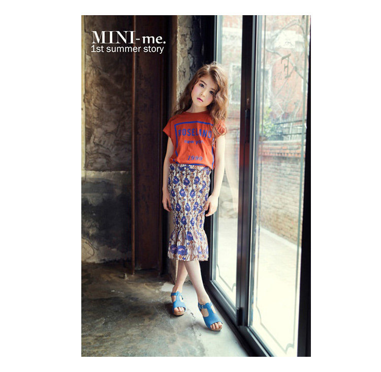 Jupe fillette en mousseline de soie - Ref 2053239 Image 12