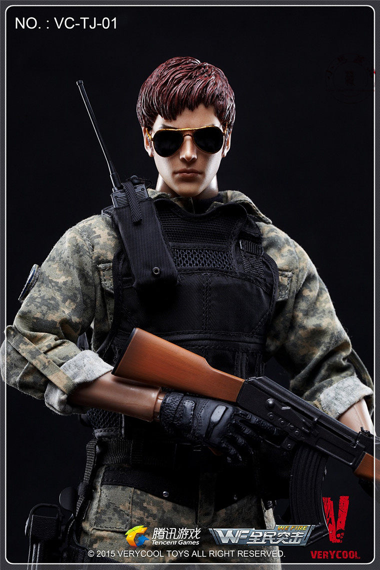 (Physical spot)VERYCOOL VC-TJ-01 1 6 National assault first bullet light speed boy