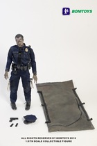 (Physical spot)BOMTOYS 1 6 BT003 Police Zombie Officer Zombie