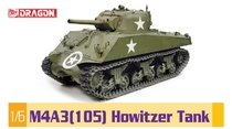 (Physical spot)Veyron reprint 75046 1 6 World War II US Military M4A3 (105mm) Non-finished
