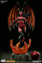 (Physical spot)Sideshow 200443 Purgatori Red female demon full body image