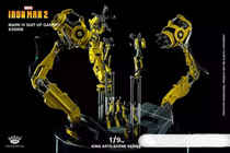 (Physical spot)King Arts KA KSS008 MK4 1 9 rotating armor demolition platform Iron Man 2