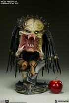 (Sold at a loss)Sideshow 200250 Iron Man Alien 2 Lone Wolf 1 2 Bust