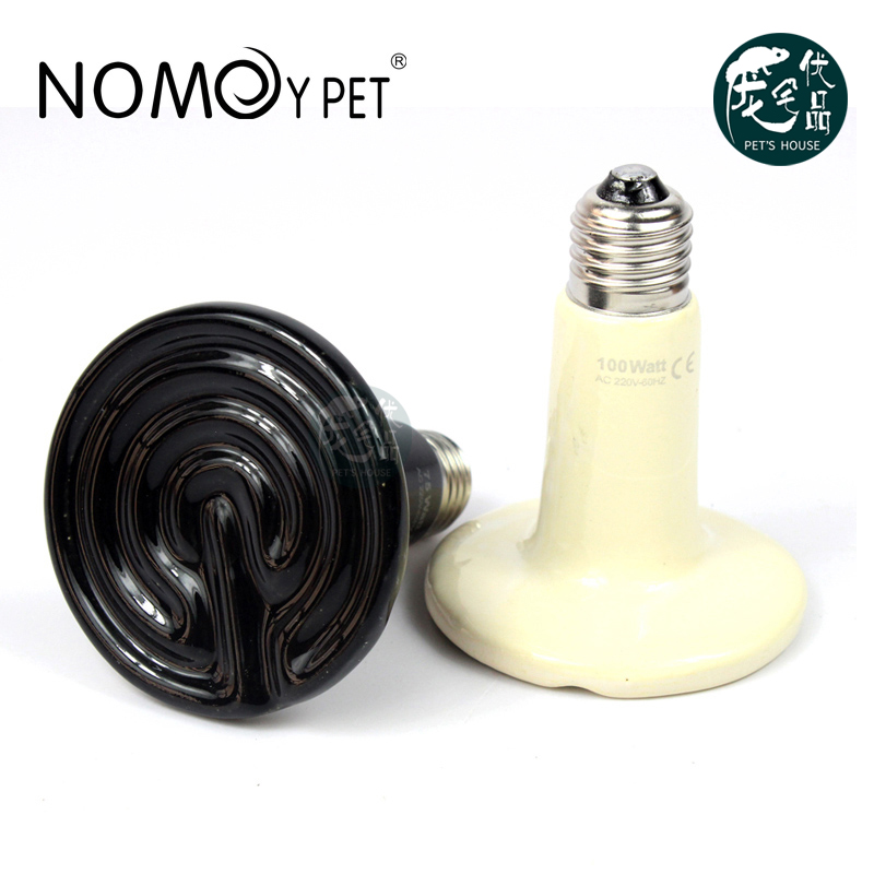 Ceramic lamp heating Land tortoise lizard Lizard Spider reptile pyreds Pet Snake hedgehog rearing box Reptile Heating Light