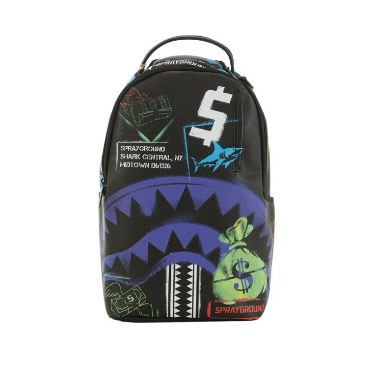 Рюкзак-лето SprayGround Shark, стильный летний рюкзак для мужчин и женщин
