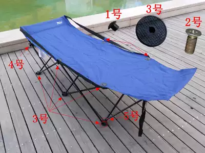 Multi-use bed accessories plastic accessories folding bed connectors lunch rest bed accessories office lunch bed accessories