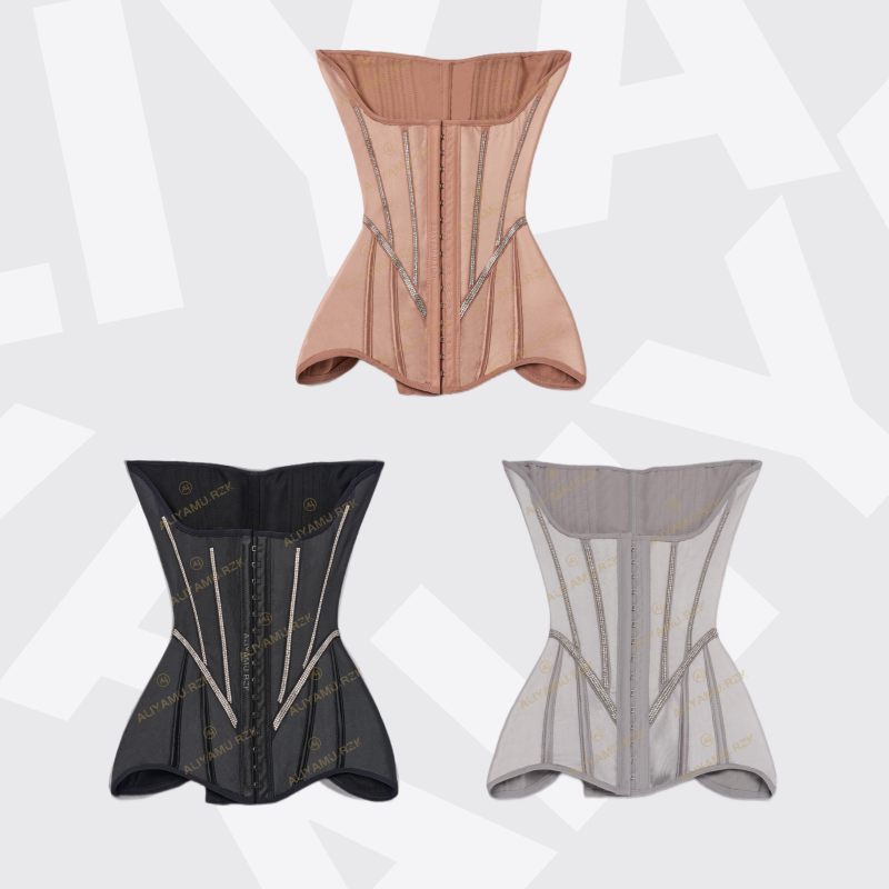 Alyiya Wood Aly Summer Diamond Series Technology Strong Shaping Fabric Strong Tummy Control Hourglass Body Shaping Waist Belt