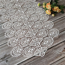 Lace table flag Coffee table Tablecloth Dresser Chest of drawers Shoe cabinet Bedside table Microwave oven Piano multi-purpose decorative cover towel