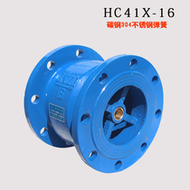 HC41X flange muffler check valve one-way check valve water pump fire valve dn150 100 50 80