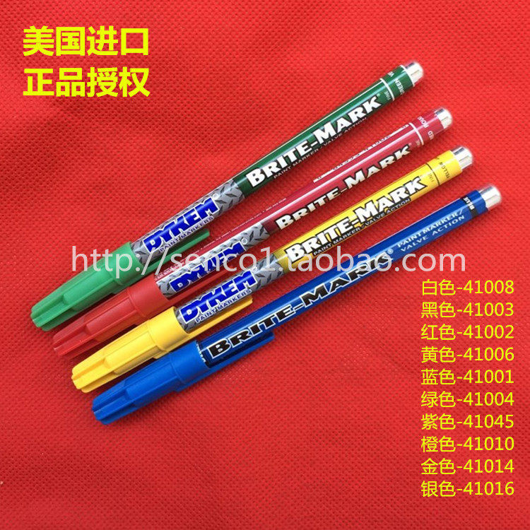 DYKEM Valve MARKER BRITE-MARK Paint PEN 41006 41002 41001 41004