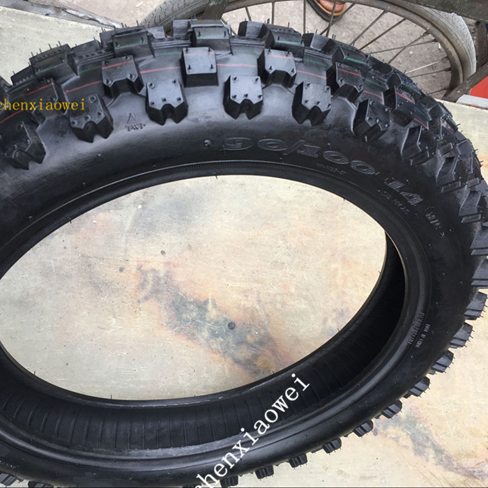 Xe mô tô địa hình cỡ nhỏ lốp sau off-road 90 / 100-14 răng lớn 90/100/14 lốp chống trượt lốp xe máy chống đinh