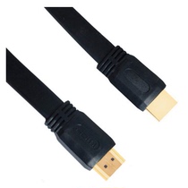 New SANBAO (SANBAO) SHB-500BK HDMI flat line 1 4 version 5m Black