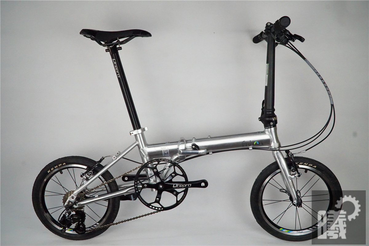 FNHON Wind Line KA1618 diy whole vehicle 16 inch variable-speed ultra-light portable single disc 9 speed 18 speed folding bike