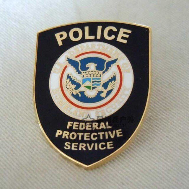 Badge of the United States Federal agent Military fan badge Badge badge badge Mini Military Fan badge Commemorative medal