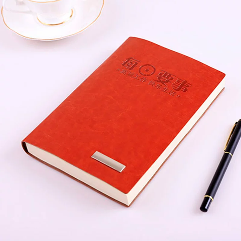 A5 work plan business notebook stationery daily important notepad time management efficiency schedule book