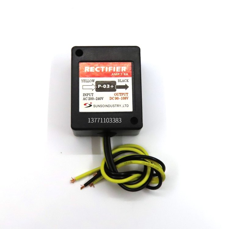SUNSO P03 B D-F motor brake rectifier AC200-240 DC90-108V AMP:1 6A