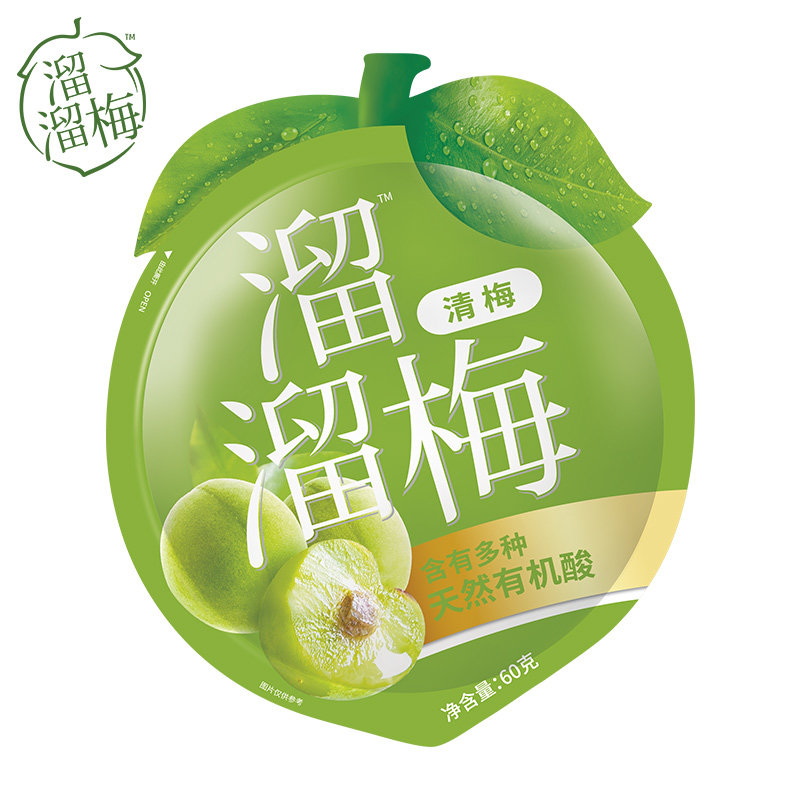 (Stir-fried Plum) Clear Plum 60g Sour Words Plum Sublime Meumezu Office Food Casual Snacks Snack Snack