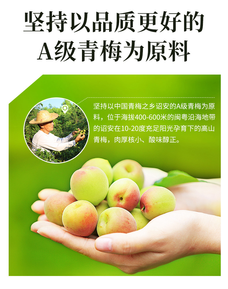 溜溜梅 加量全家桶 480g 图4