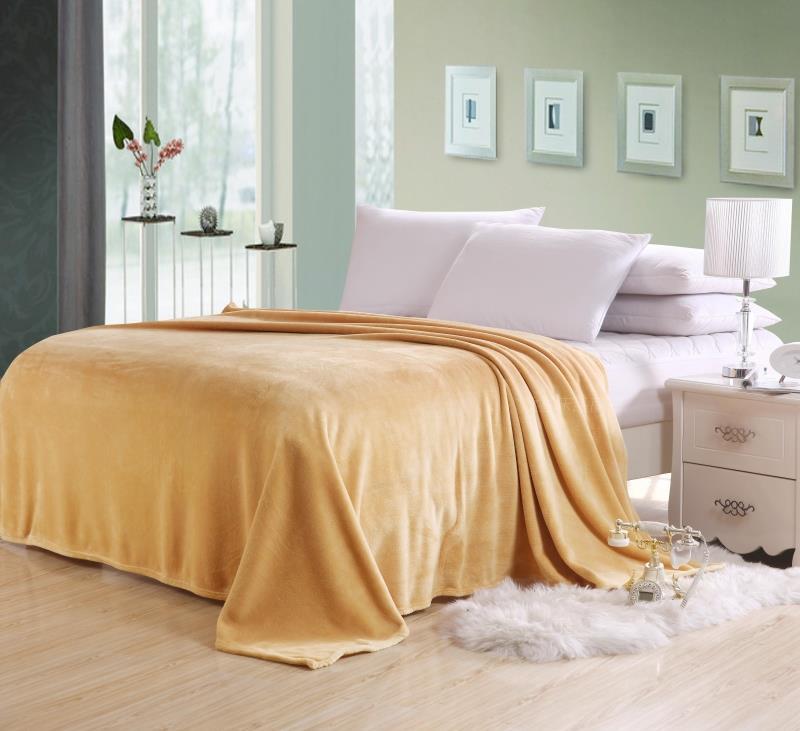 Màu tinh khiết chăn san hô fleece duy nhất đôi thảm sinh viên ký túc xá sheets chăn nap dày giải trí giải trí nhung