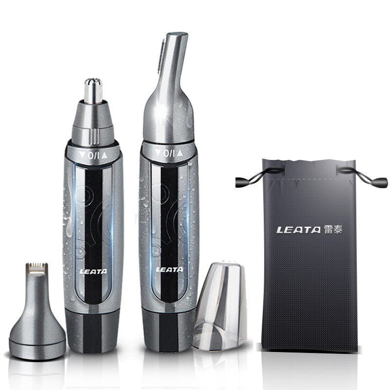 LEATA男士女用电动去刮剃修耳鬓鼻毛器孔剪刀不充电式鼻毛修剪器