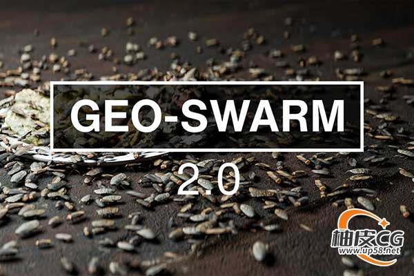 Blender高级动物昆虫类模拟插件 Geo-Swarm V2.0 +Assets
