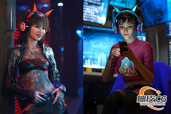 Daz studio 3D角色模型素材合集2026年度2月第一波