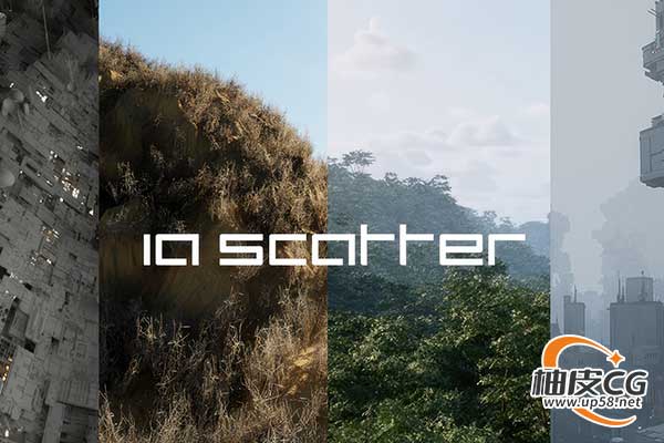Unreal Engine专业物体随机散布与环境构建工具ia scatter