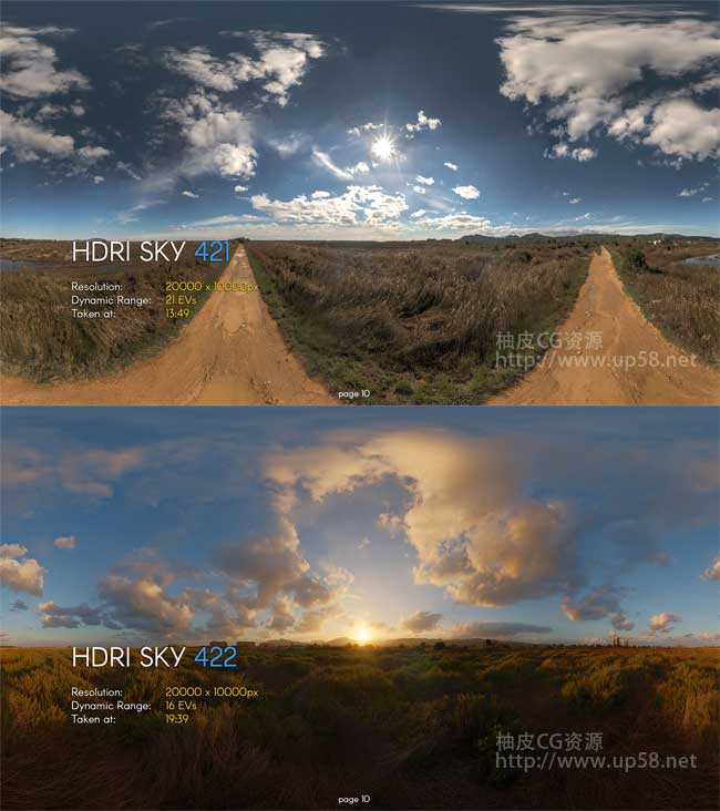 360度全景VRay keyshot 3dmax C4D 天球环境照明HDR高动态贴图素材库